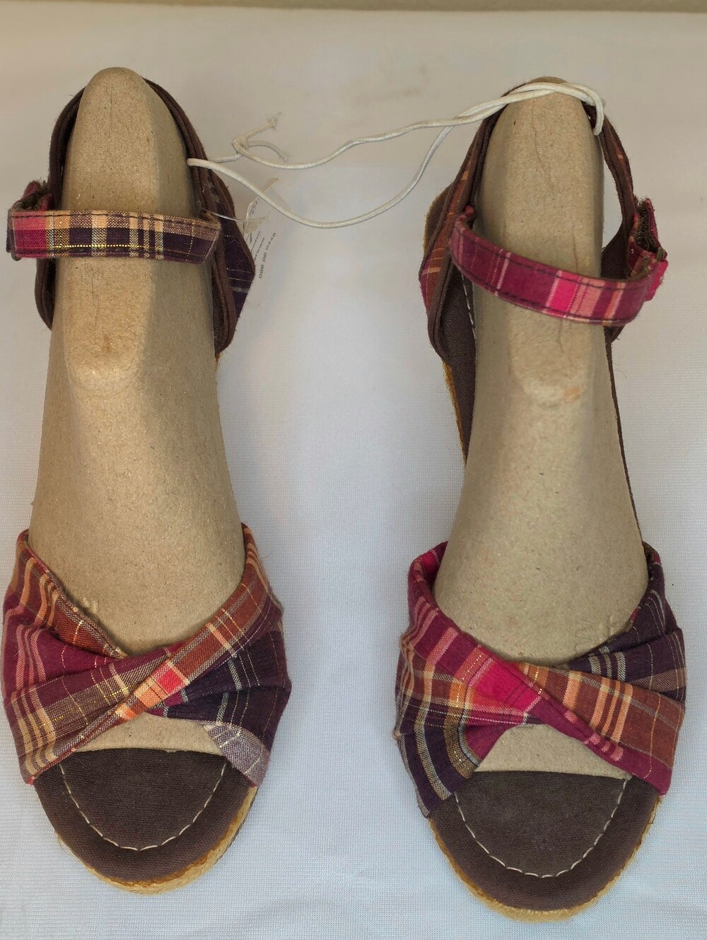Vintage Mossimo Plaid Espadrilles